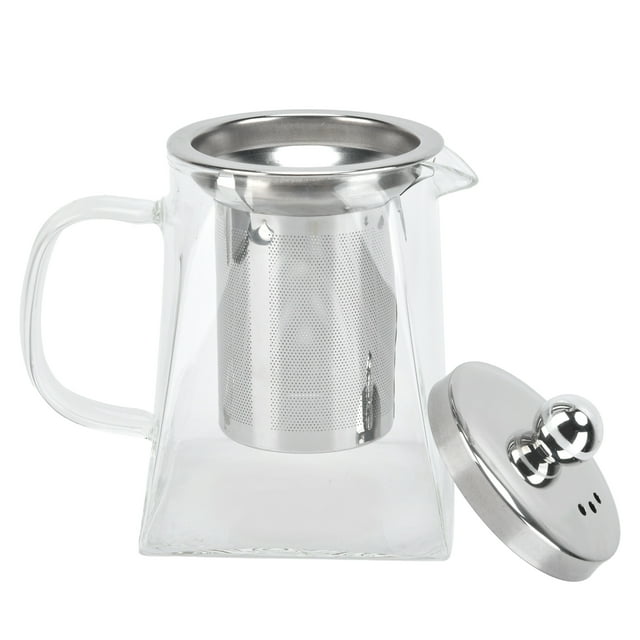 Home Supplies,Transparent Glass Teapot with Transparent Teapot Tea Kettle Rapid Response