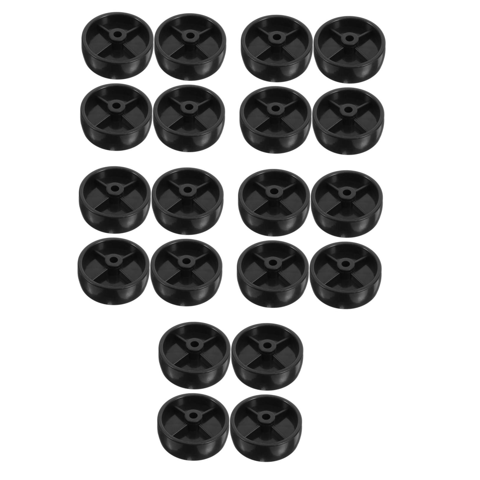 FRCOLOR 20 pcs  Universal Casters Patio Heaters 3 Inch Heavy Duty Caster Wheels for Storage Racks Furniture Easy to Install
