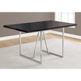 thumbnail image 3 of Monarch Specialties Dining Table, 60" Rectangular, Kitchen, Dining Room, Metal, Laminate, Chrome, 3 of 5