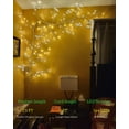 thumbnail image 4 of Guirnaldas Navideñas de Vid de Sauce con 144 Lámparas LED de 2.3 m, 4 of 7