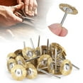 thumbnail image 3 of Accesorio para Taladro de Lijado, Accesorio de Lijado Estilo Rizo para Pulido de Rueda de Taladro Con 30 piezas para Pegamento Transparente para cuero, 3 of 7