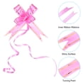 thumbnail image 4 of Unique Bargains 2.8inch Pull Bows Present Wrapping String Bows Ribbon Gold Thread Style Pink 40 Pack, 4 of 6
