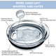 thumbnail image 2 of 20oz Skinny Tumbler Replacement Lids 2 Pack, Spill Proof Silicone Sliding Covers, BPA Free, 2 of 5