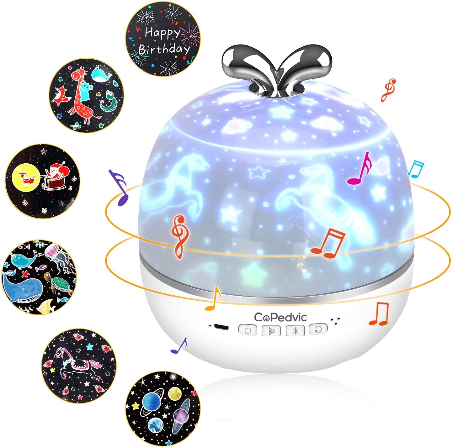 Goodrich Starry Projector Light, 3 in 1 