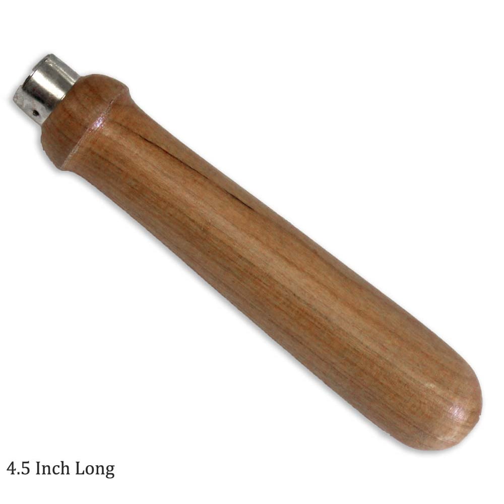 4.5" Wooden File Handle Smooth Finish ( Pack of 2 Pcs. ) (ToolUSA