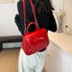 thumbnail image 3 of Bolso Con Asa Superior Hombro Mochila Estética Lindo Lazo Color Sólido para Mujer, 3 of 9