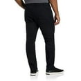 thumbnail image 2 of Black Eco Tapered-Fit Stretch Jeans Black 58 x 30, 2 of 6