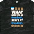 thumbnail image 4 of Inktastic What Happens at Grandma's Boys or Girls Toddler T-Shirt, 4 of 5