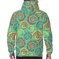 thumbnail image 5 of Hoodies for Men - Colourful Tie Dye Long Sleeve Comfrt Men'S Fashion Hoodies & Sweatshirts, Sweatshirts for Men Hoodies Pullover Clothing Clothes with Pouch, 5 of 7