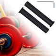 thumbnail image 4 of 2 Pcs Adaptateur de Barre de Musculation Accessoires Variables avec Clé en L pour Musculation 50mmx300mm Tête Plate, 4 of 6