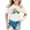 thumbnail image 5 of Easter Shirts for Girls Fashion Comfortable Yellow Carrot Easter Story Tshirt Bunny Short Sleeve Shirt for Boys Girls Kids Tees T-Shirts, 5 of 5