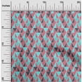 thumbnail image 1 of oneOone Viscose Chiffon Fabric Triangle Geometric Print Fabric BTY 42 Inch Wide, 1 of 5