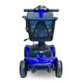 Ewheels EwM34 Long Range Lightweight 4Wheel Mobility Blue Scooter