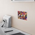 thumbnail image 5 of Yayeee Toggle Light Switch Wall Plate 2-Gang 4.56"x4.48" Decorative Outlet Cover, Art Buildings, 5 of 7