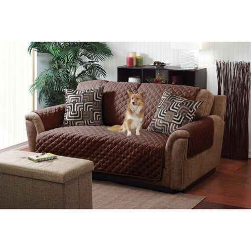 Quilted Sofa Anti Slip Cover Waterproof Furniture Pet Protector Throw 