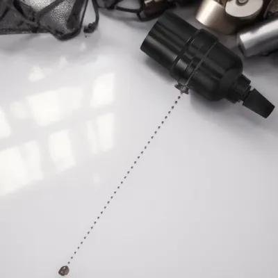 OUNONA Lamp Holder with Pull Chain Made from Durable Bakelite for Wall and Ceiling Fixtures