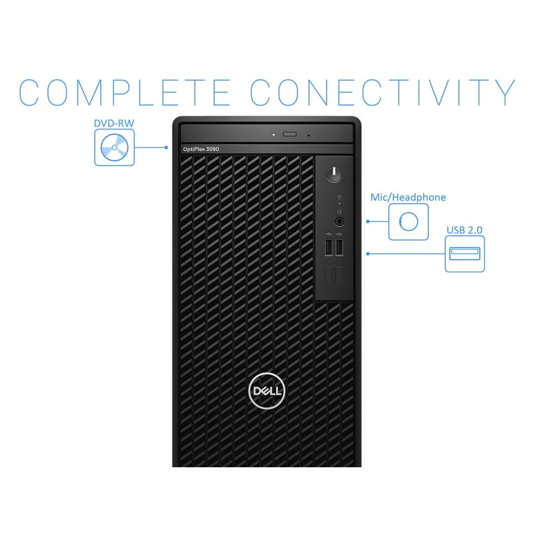 Dell OptiPlex 3090 Desktop, Intel Core i3-10105 Upto 4.4GHz, 32GB