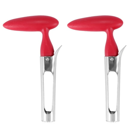 

2 Pcs Apple Corer Lever Tool Stainless Steel Pear Fruit Seed Remover