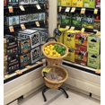 thumbnail image 6 of K1430-2B-MB 2-Tier 2 Round Willow Basket Display with Sign Frame and Sign Clips, 6 of 6