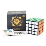 MoYu AoSu GTS M 4X4X4 Black Magnetic Magic Cube Speed Cube