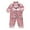 Pink, variant on Xuewenshw Toddler Kids Baby Boys Girls Satin Cartoon Button Down Shirt Tops + Long Pants Silk Pajamas Sleepwear Outfits Loungewear Set Cardigan Bodysuit Boy