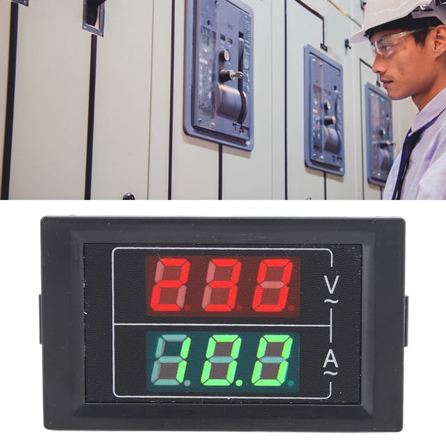 Probador De Energía Digital, Medidor De Voltaje De Corriente CA 60-500 V 0-100 A CT Preciso Pantalla LED De Tamaño Compacto Para Detección Eléctrica