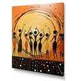 thumbnail image 2 of Designart "Dancing to African Rhythms II" African American Wall Art Print, 2 of 5