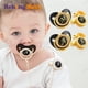 thumbnail image 2 of Nombre Iniciales Chupete Bebé Chupetes Recién Nacidos Negros Personalizados+black-R-no chainzhangyuxiang zhangyuxiang unisex, 2 of 2