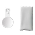 thumbnail image 1 of Milaget Selfie Reflector Mirror Portable Phone Accessory Compact Rear Selfie Clip Mirror White, 1 of 9
