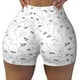 thumbnail image 2 of Fotbe Airplane Shorts Sin Costuras – Shorts Deportivos de Cintura Alta para Mujer, Elásticos para Gimnasio, Yoga, Running o Ciclismo-Medium, 2 of 8