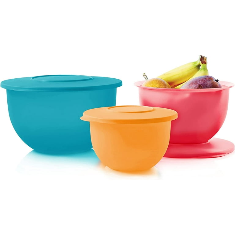 TUPPERWARE Brand Impressions Classic Bowl Set + Lids - Dishwasher Safe &  BPA Free - Airtight, Leak-Proof Food Storage Containers for Fridge & Pantry  