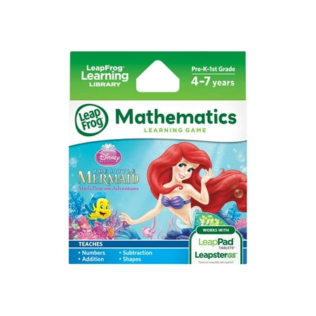 LeapFrog Disney The Little Mermaid Learning Game for LeapPad Tablets and LeapsterGS