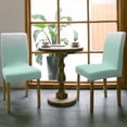thumbnail image 4 of Sage Green Dining Chair Cover Set of 4,Stretch Chair Protectors Slipcover,Spandex Kitchen Chair Seat Back Cushion Slip Cover for Dining Room,Party,Hotel Abstract Gradient Minimalist Ombre Modern, 4 of 6