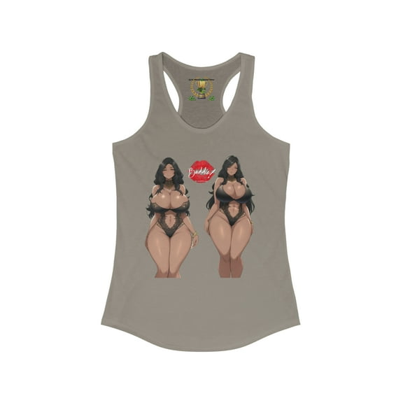 Twin Baddies Women's Racerback Tank Top
