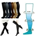 thumbnail image 6 of Women Trouser Socks Knee High Comfort Band Stretchy Sheer Spandex Size 9-11 Lot, 6 of 7