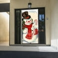 thumbnail image 4 of Christmas Door Decoration Door Cover Hanging Cloth Holiday Party Layout Scene Background Cloth, 4 of 5