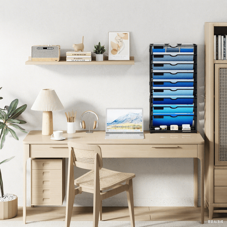 Marbrasse 10-Tier Wall File Organizer photo 5