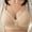 Beige Bras for Women, variant on SMihono Bras for Women No Underwire Adjustable Straps Push Up Bralette 2025 Everyday Wear Comfort Wire Free Full Support Bra Gray XL