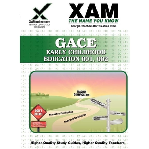 Pre-Owned GACE Early Childhood Education 001, 002: Georgia Teachers Certification Exam (Paperback) 1581972598 9781581972597