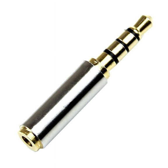 3.5mm to 2.5mm Plug Earphone Jack Adapter(Golden)
