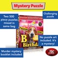 thumbnail image 2 of TDC Games Alphabet Mystery Puzzle - B Is For Birthday - 2 Puzzles - 500 pc, 2 of 9