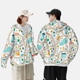 thumbnail image 4 of Kdxio Hand Drawn Cars Trucks Buses And Roads Print Women Men Sun Protection UPF 50+ Jackets Zip Up Long Sleeve Hoodie Hiking Lightweight with Pockets, 4 of 7