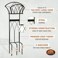 thumbnail image 3 of Liberty Garden LBG116 Steel Decorative Garden Hose Stand with Gothic Design, 3 of 7