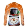 thumbnail image 5 of WXLWZYWL Men's Christmas Sweatshirt Crewneck Trendy Big and Tall Santa Printed Sweatshirts Pullover Tops Party Apparel, 5 of 5