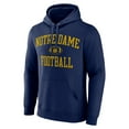 thumbnail image 2 of Men's Navy Notre Dame Fighting Irish First Sprint Team Pullover Hoodie, 2 of 3