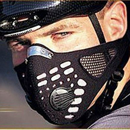 Anti Dust Cycling Bicycle Bike Motorcycle Racing Ski Half Face Mask Filter, Description: 100% brand new and high quality Material soft, comfortable wearing.., By Hats &