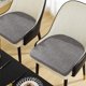 thumbnail image 5 of Cojín de escritorio con soporte lumbar para silla de oficina, cojín de herradura, adecuado para el hogar, la oficina, el patio, el jardín, cojín de silla, cojín de asiento, cojín de algodón y lino, 5 of 6