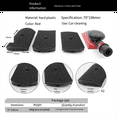 thumbnail image 3 of Vacuum Sanding Block Set,Vacuuming Sanding Disc Holder Sandpaper 4Pc Backing Polishing Pad Handheld Sander 70X198mm, 3 of 8