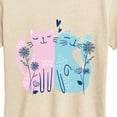 thumbnail image 3 of Instant Message - Cat Love Short Sleeve Graphic T-Shirt, 3 of 6
