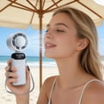 thumbnail image 1 of Ventilador portátil de alta velocidad con batería de 6000mAh, ventilador de enfriamiento portátil con velocidad ajustable, compacto para actividades al aire libre y viajes., 1 of 9